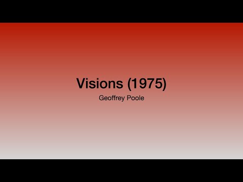 Geoffrey Poole - Visions (1975)