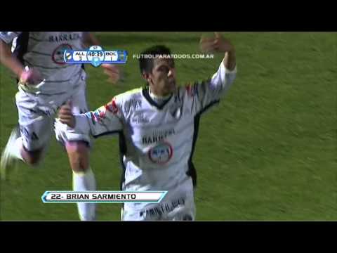 Gol de Sarmiento. All Boys 3 - Boca 1. 8vos. de Final. Copa Argentina 2012/2013. FPT