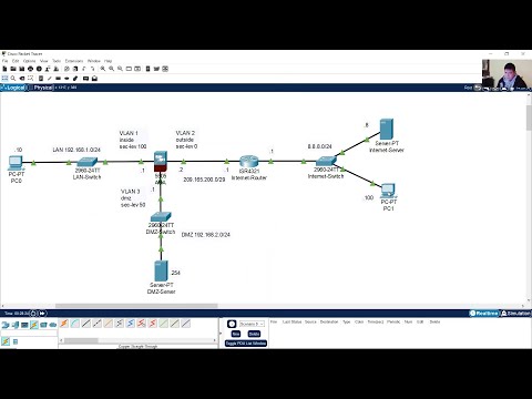 Configure ASA 5505 with DMZ and NAT