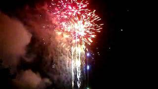 preview picture of video 'Fireworks, Silkeborg Regatta 2011, thursday (Winner)'