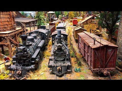 The Best and Most Detailed Large - Scale Model Railroad layout in the World
