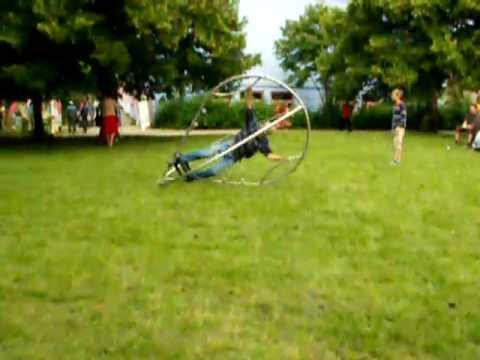 Oloid and Inversion! Feel the incredible motion, Irrer Dreh im Rad Roloid!