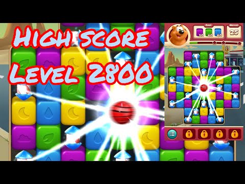 Toon Blast Level 2800 Stage 77-86 | High Scoring | Tips and Tricks | Best Playing Skills