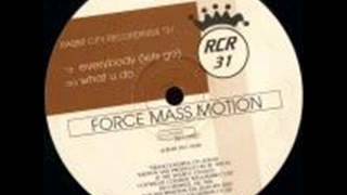 FORCE MASS MOTION  WHAT TO DO
