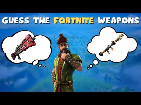 Guess The Fortnite Weapon | Can You Name Them ALL? Fortnite Quiz