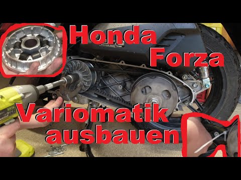 Honda Forza Variomatic removal / installation