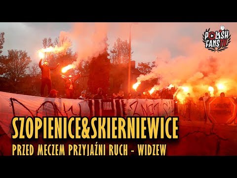 Szopienice&Skierniewice przed meczem przyjaźni Ruch - Widzew (20.10.2018 r.)