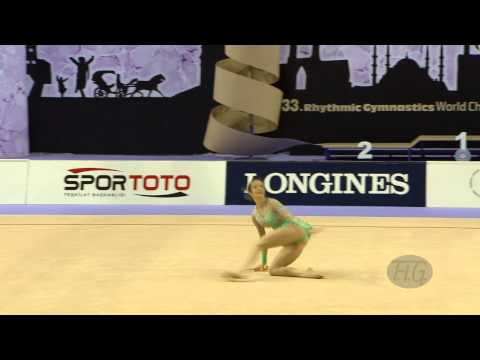 AZEVEDO GAUDIO Natalia (BRA) - 2014 Rhythmic Worlds, Izmir (TUR) - Qualifications Clubs