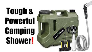 CAMPER READY! Portable Electric Camp Shower KEDSUM SPACEREST (UNBOXING & OVERVIEW)
