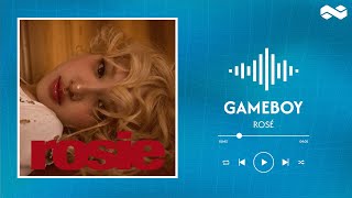 Download lagu ROSÉ // Gameboy (lyrics) mp3
