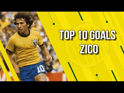 Top 10 Goals - Zico