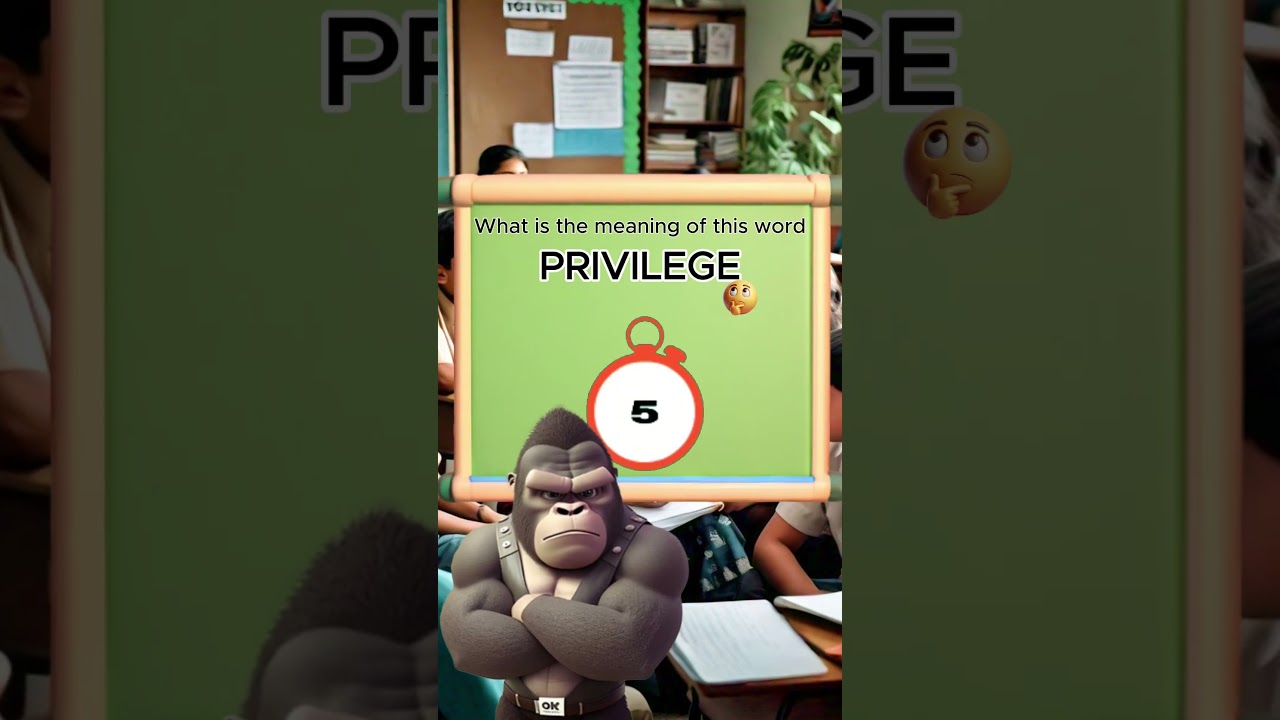 Meaning Of Privilege #wordsandtheirmeaning #privilege #quiz #english #education #vocabulary