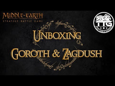 Middle Earth SBG - Unboxing Goroth Zagdush