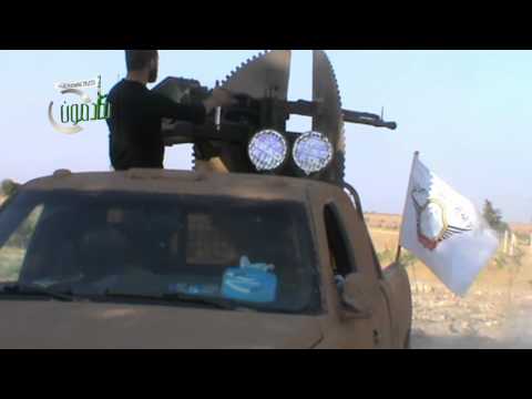 استهداف قوات النظام في بلدة المفكر وبلدة بري شرقي برشاش 23 من قبل لواء التوحيد ضمن معركة قادمون