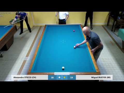 Alessandro Sticco - Miguel Bustos  -  Huitième de Finale