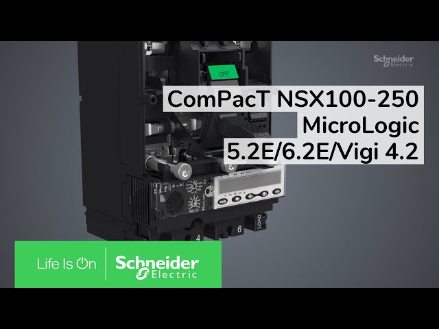 schneider electric Kompaktikatk suojarele compact micrologic 4.2 vigi 40a 3p