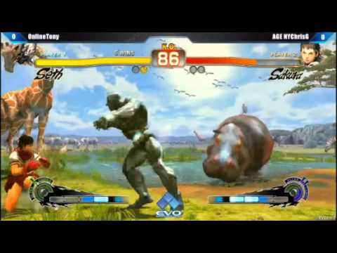 EVO 2013 SSF4 AE AGE Chris G vs OnlineTony
