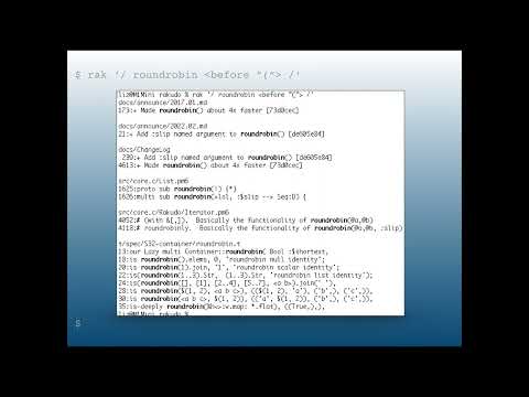 Elizabeth Mattijsen. Looking for clues with rak