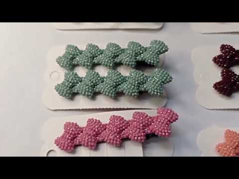 KIT BICO DE PATO DUPLO METAL LACINHO 6,5 CM