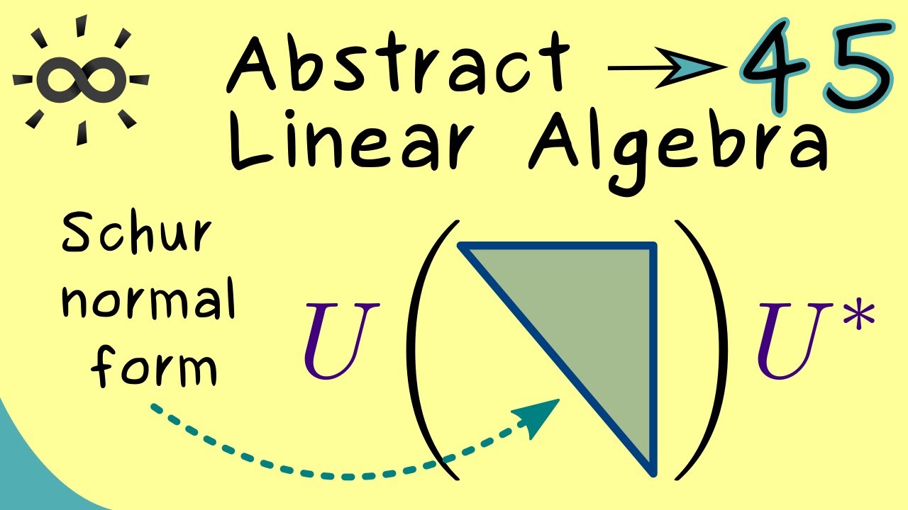 Abstract Linear Algebra 45 | Schur Decomposition