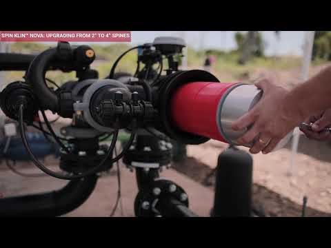 Spin Klin™ Nova - Upgrading Spines from 2" to 4 - Amiad.com