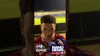 Marquinhos Gabriel se mostra aliviado depois de vitória do Vila Nova diante do Anápolis