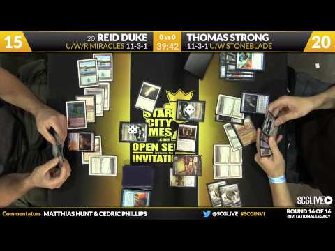 SCGINVI - Invitational - Round 16 - Reid Duke vs Thomas Strong
