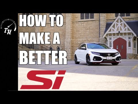 2018 Honda Civic Si HFP (Honda Factory Performance) // Den Si schärfen...