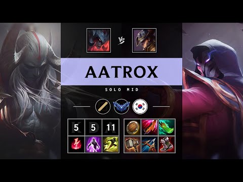 Aatrox Mid vs Twisted Fate - KR Diamond Patch 25.08