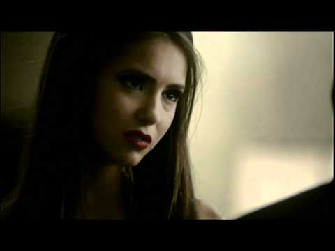Stefan and KatherineI scene 2x07 ● ["you watching bon jovi, i was watching you" ]