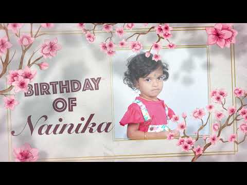 Nainika Birthday Invitation