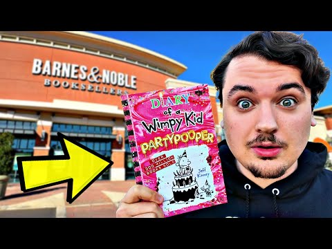 Buying The New Diary of a Wimpy Kid Book (Party Pooper)