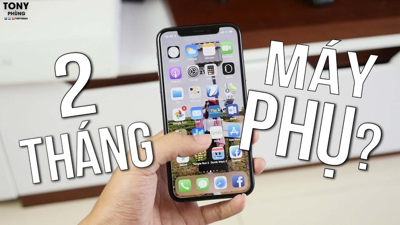 Đánh giá chi tiết iPhone X sau hơn 2 tháng sử dụng - Chiếc máy PHỤ hoàn hảo!