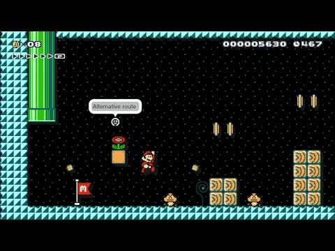 Goomba Fortress by Matt - SUPER MARIO MAKER - NO COMMENTARY 1ay