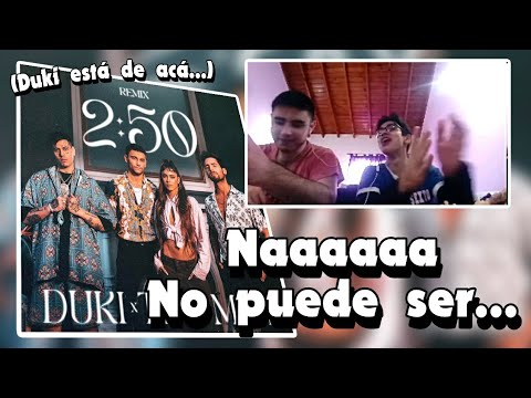 REACCIONANDO a "2:50 Remix" - UNA LOCURAAAAAA😱💥- Ft. Alex Ballester