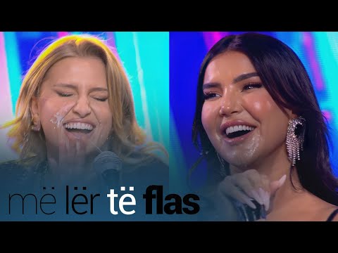 Përballë sfidës së karaokes, Megi & Beniada lagen me qumësht nga mikrofoni - Më lër të flas
