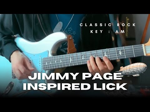 Steal This Jimmy Page–Style Lick (A Minor)