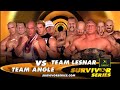 Story Of Team Angle Vs Team Lesnar WWE Survivor Series 2003 HD