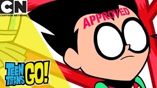 Teen Titans Go! | Avoiding the Red Tape | Cartoon Network