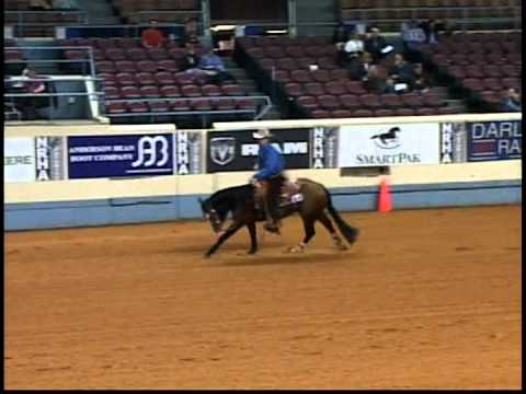 Nathan Piper's 1st go on Chicks Smokin Gun, 2011 NRHA Futurity