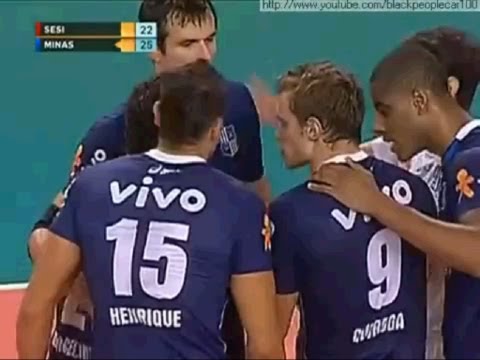 Superliga Masculina de Volei 2012/2013 - Sesi SP 0 x 3 Vivo Minas