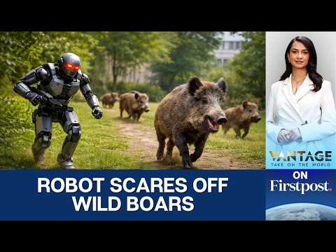 Humanoid Robot Deployed to Chase Wild Boars in Warsaw, Poland
