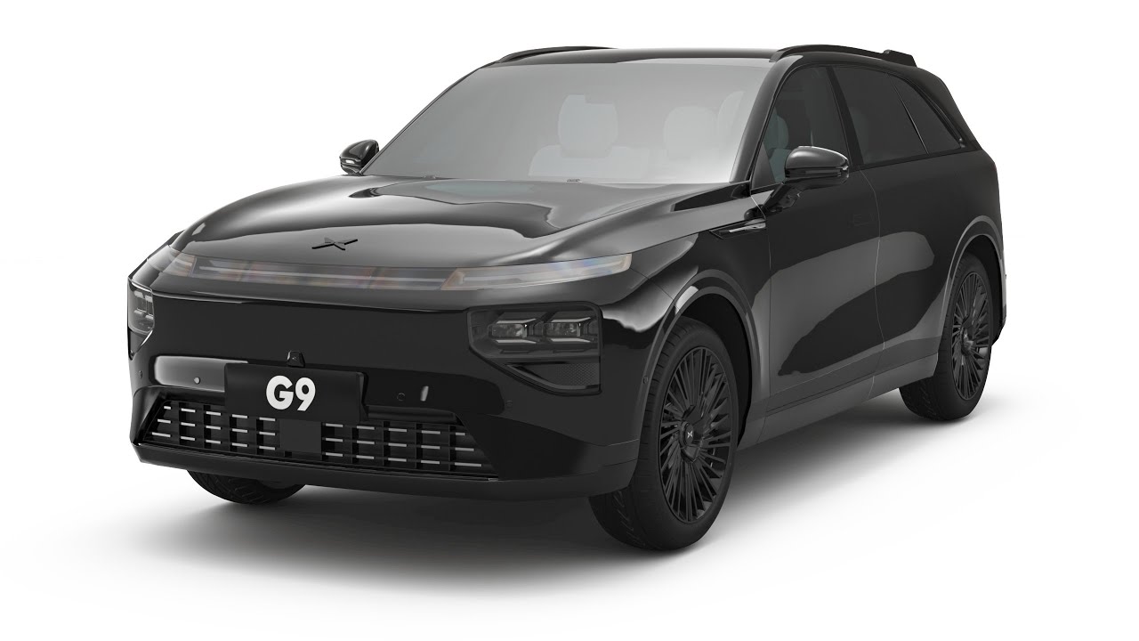 2026 Xpeng G9 with Interior 3D Model