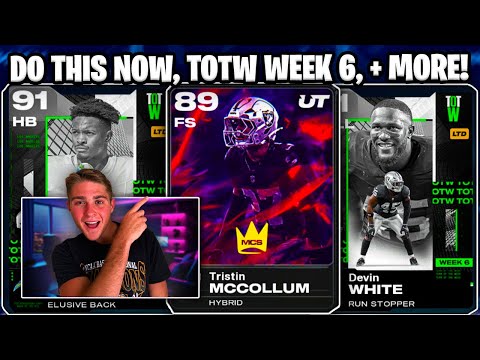 DO THIS NOW! TOTW WEEK 6 IS HERE! OVERALL INCREASE, MOST FEARED MCS + MORE IN MADDEN 26!