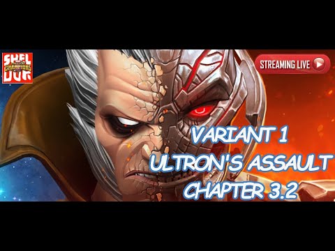 MCOC Polska - Sheldor Live Stream - ULTRON'S ASSAULT - VARIANT - 3.2