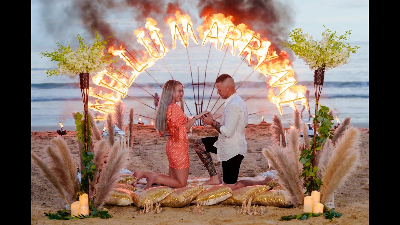 Best Beach Proposal in Phuket 2022-  BESPOKE EXPERIENCES