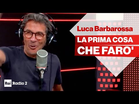 Luca Barbarossa a Radio2 Social Club - "La prima cosa che farò" (INEDITO!)