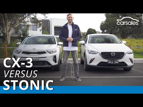 Kia Stonic Sport v Mazda CX-3 Neo 2021 Comparison Test @carsales.com.au