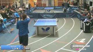 preview picture of video '2014 Butterfly Aurora Cup - Open Singles Quarter Finals'