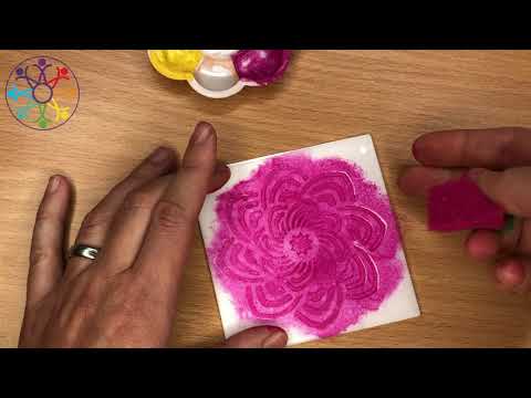 Jak využít plastové mandalové šablony